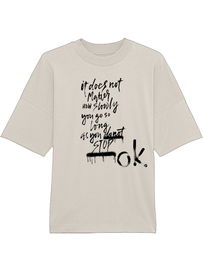 Oversized Unisex Premium T-Shirt "Dont Stop"