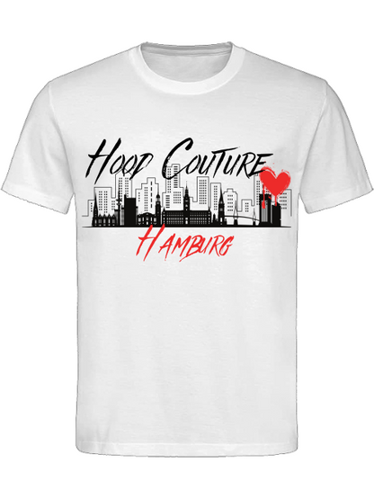 Classic Unisex T-Shirt "Hood Couture Hamburg rot"