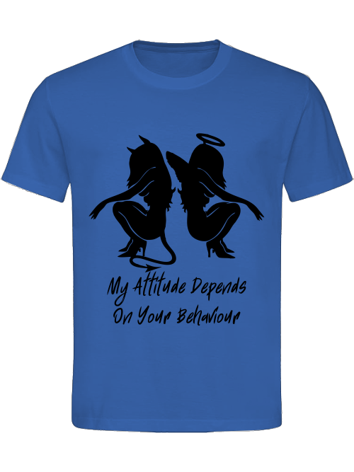Classic Unisex T-Shirt "My Attitude"