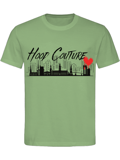 Classic Unisex T-Shirt "Hood Couture Hamburg Skyline"