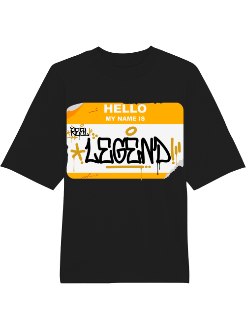 Oversized Unisex Premium T-Shirt "My Name Is Legend"