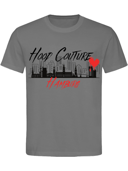 Classic Unisex T-Shirt "Hood Couture Hamburg rot"