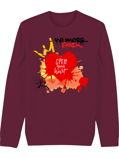 Premium Unisex Crew Neck Sweatshirt "No.More.Pain"