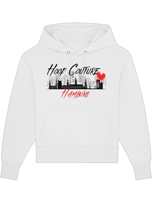 Premium Heavy Cotton Unisex Hoodie "Hood Couture Hamburg"