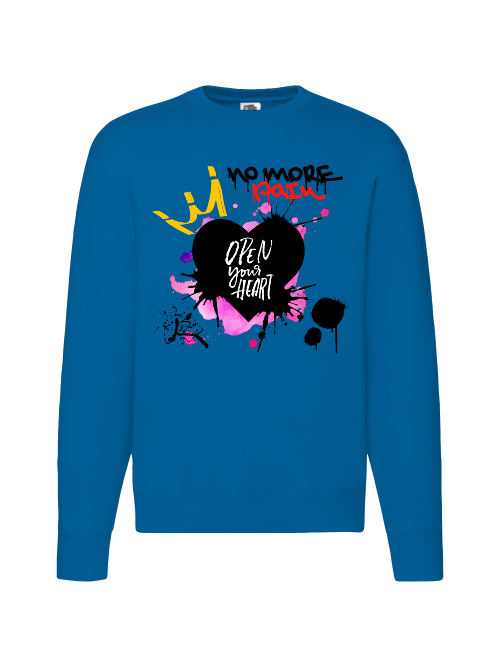 Premium Unisex Crew Neck Sweater Modell 2 "No.More.Pain."