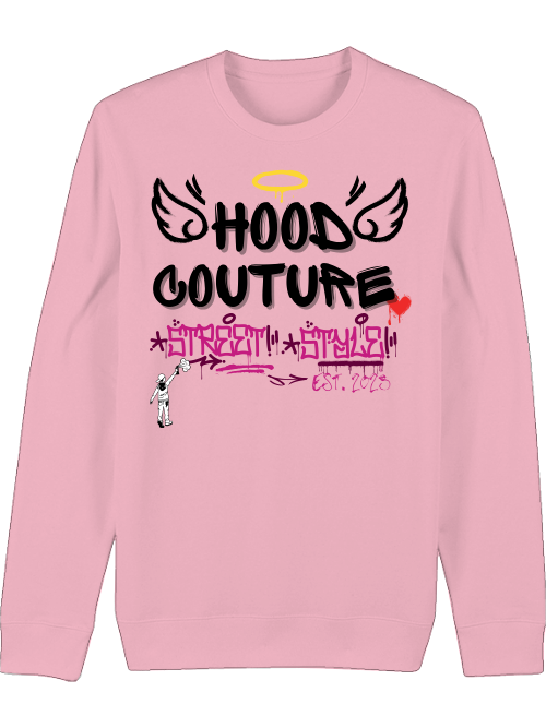 Premium Unisex Crew Neck Sweatshirt "Hood Angel Classic"