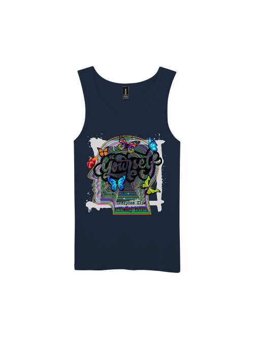 Premium Softstyle Tank Top Men "Be Yourself"