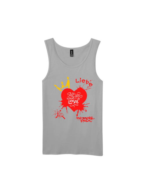 Premium Softstyle Tank Top Men "All You Need Is Love"