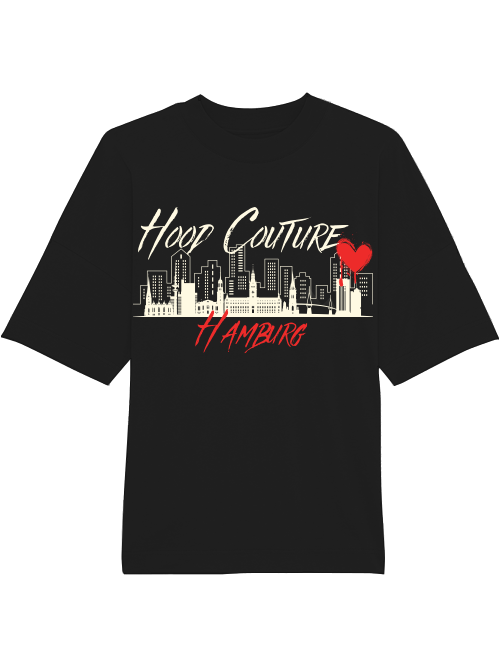 Oversized Unisex Premium T-Shirt "Hood Couture By Night"