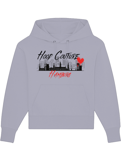 Premium Heavy Cotton Unisex Hoodie "Hood Couture Hamburg"