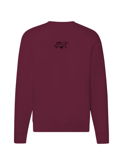 Premium Unisex Crew Neck Sweater Modell 2 "No More Pain"