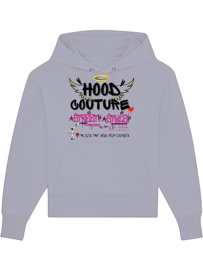 Premium Heavy Cotton Hoodie "Hood Angel The Rose"