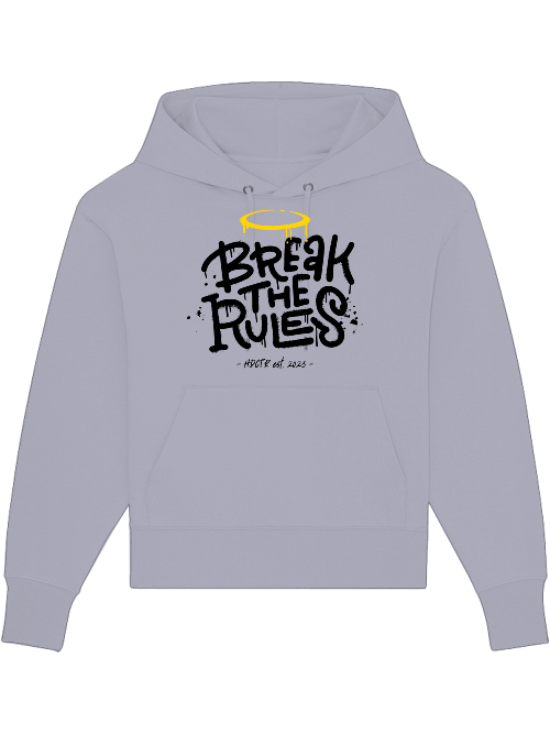 Premium Heavy Cotton Hoodie "Break The Rules"