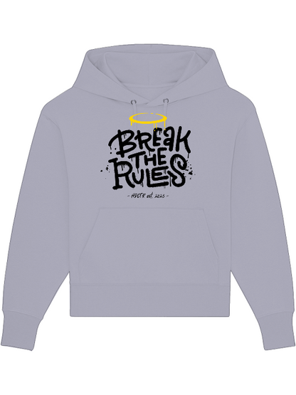 Premium Heavy Cotton Hoodie "Break The Rules"
