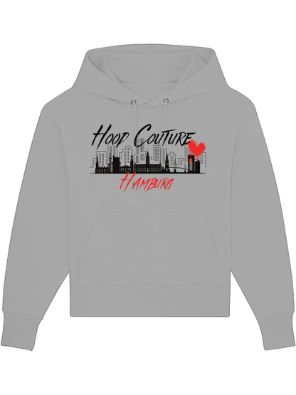 Premium Heavy Cotton Unisex Hoodie "Hood Couture Hamburg"