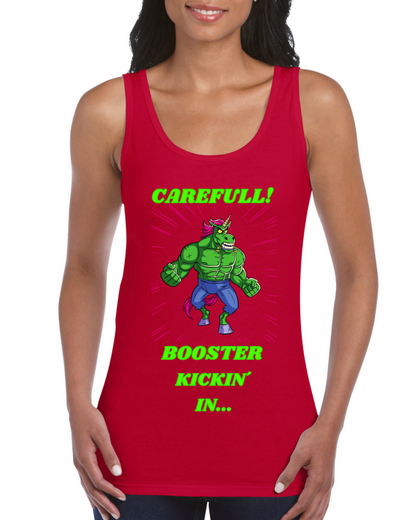 Premium Women Softstyle Tank Top "Booster Kickin"