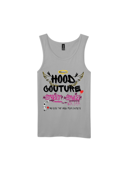 Premium Softstyle Tank Top Men "Hood Angel The Rose"