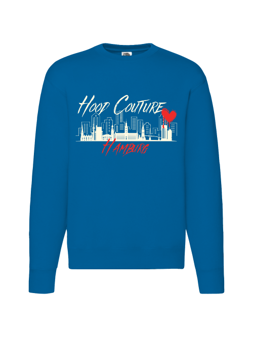 Premium Unisex Crew Neck Sweater Modell 2 "Hood Couture by Night"