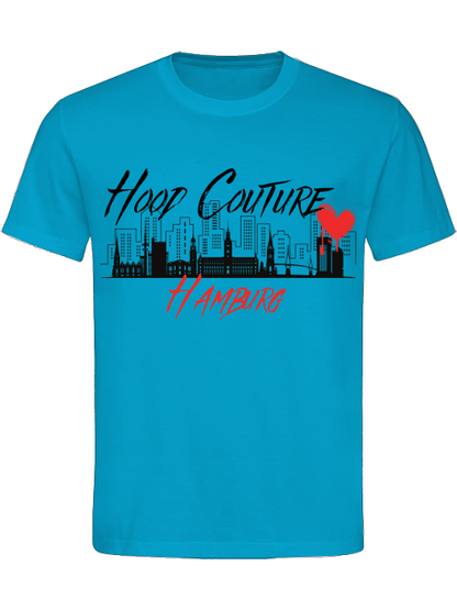 Classic Unisex T-Shirt "Hood Couture Hamburg rot"