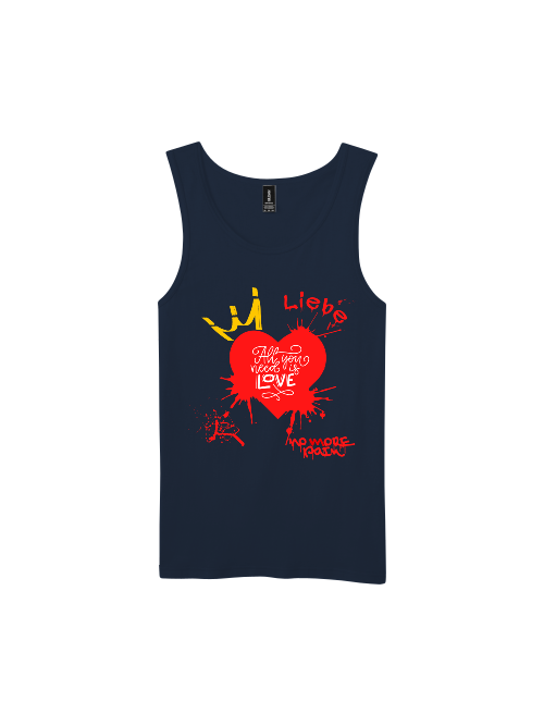 Premium Softstyle Tank Top Men "All You Need Is Love"