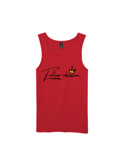 Premium Softstyle Tank Top Men "Follow Obsession"