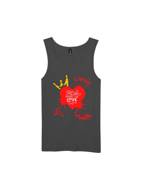 Premium Softstyle Tank Top Men "All You Need Is Love"