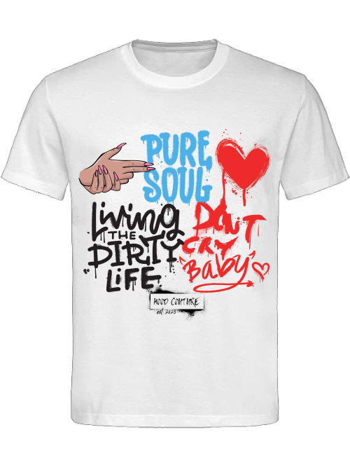 Classic Unisex T-Shirt "Living the dirty life"