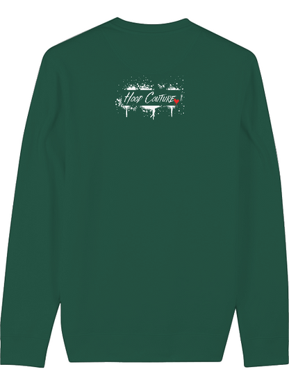 Premium Unisex Crew Neck Sweatshirt "Hood Couture By Night"