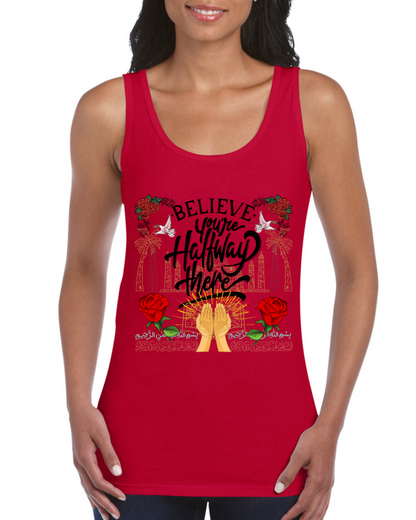 Premium Women Softstyle Tank Top "Believe"