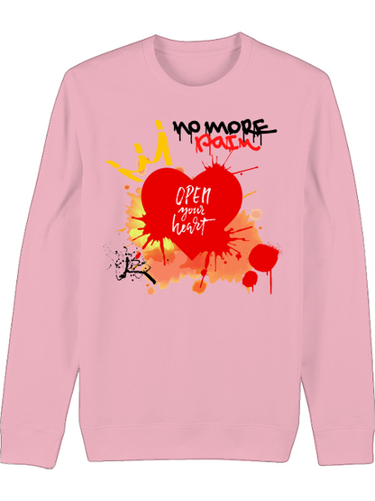 Premium Unisex Crew Neck Sweatshirt "No.More.Pain"