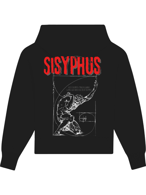 Premium Heavy Cotton Hoodie "Sisyphus"