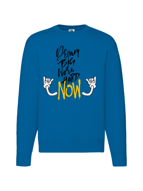 Premium Unisex Crew Neck Sweater Modell 2 "Dream BIG"