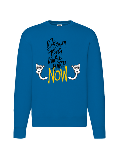 Premium Unisex Crew Neck Sweater Modell 2 "Dream BIG"