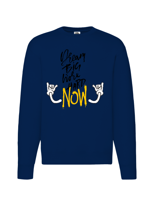 Premium Unisex Crew Neck Sweater Modell 2 "Dream BIG"