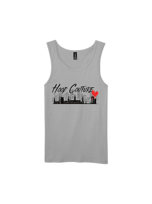 Premium Softstyle Tank Top Men "Hood Couture Hamburg Skyline"