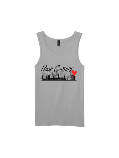 Premium Softstyle Tank Top Men "Hood Couture Hamburg Skyline"