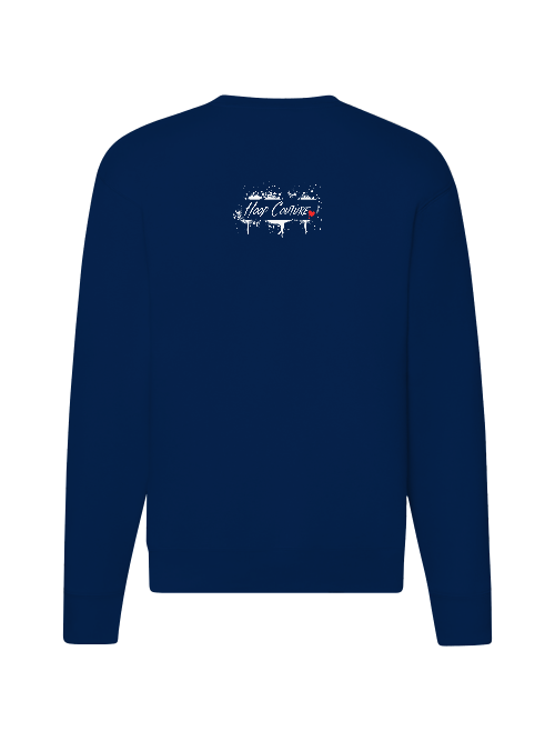 Premium Unisex Crew Neck Sweater Modell 2 "Hood Couture"