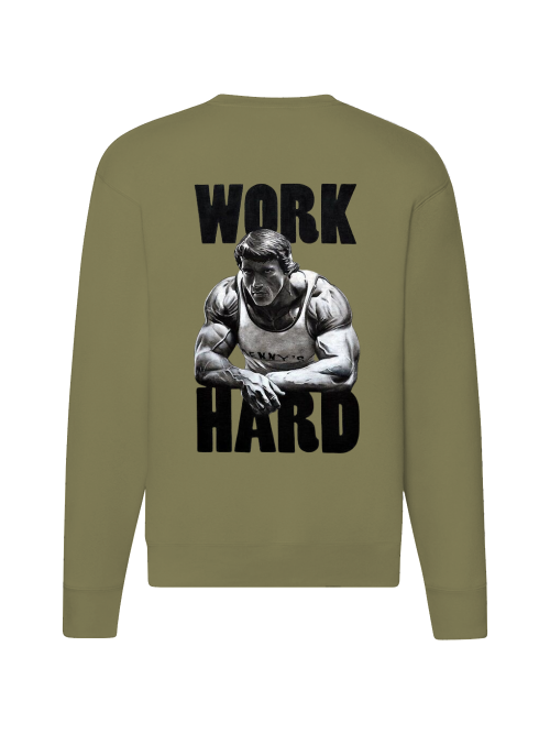 Premium Unisex Sweater "Work Hard"