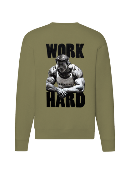 Premium Unisex Sweater "Work Hard"