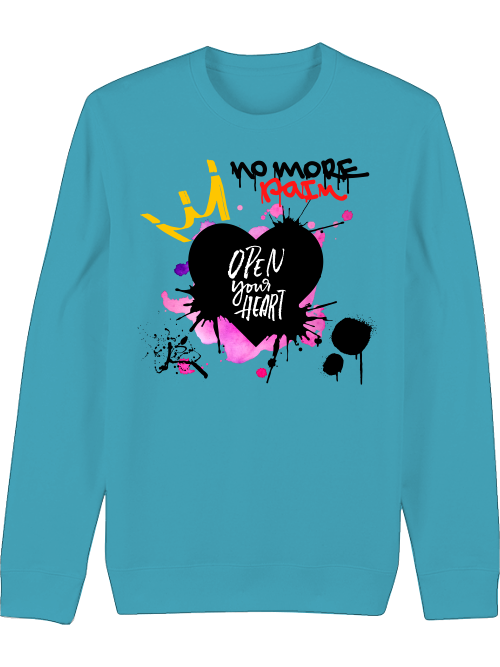 Premium Unisex Crew Neck Sweatshirt "No More Pain"