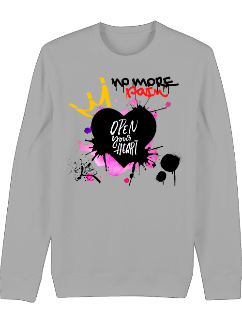 Premium Unisex Crew Neck Sweatshirt "No More Pain"
