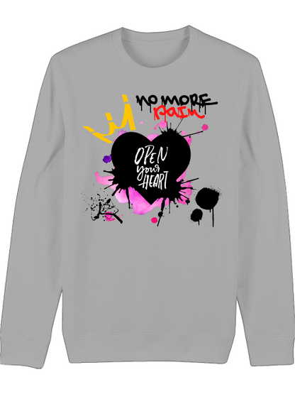 Premium Unisex Crew Neck Sweatshirt "No More Pain"