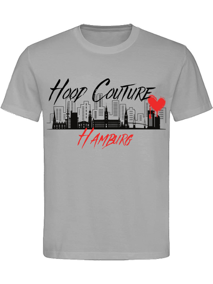 Classic Unisex T-Shirt "Hood Couture Hamburg rot"
