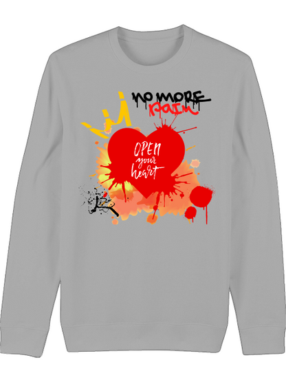 Premium Unisex Crew Neck Sweatshirt "No.More.Pain"