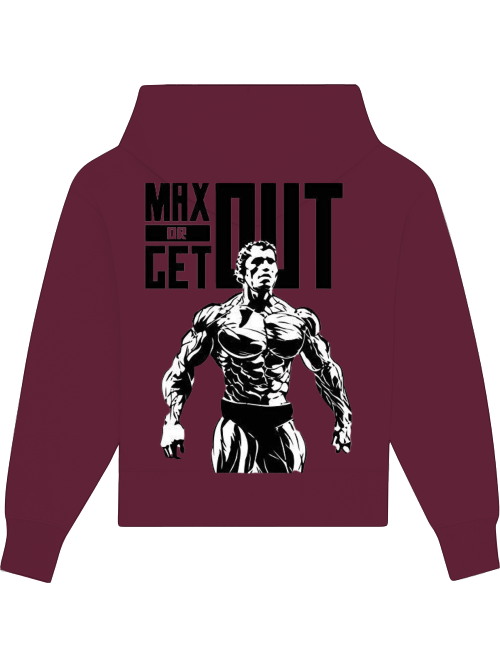 Premium Heavy Cotton Hoodie "Max Out"