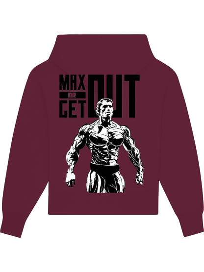 Premium Heavy Cotton Hoodie "Max Out"