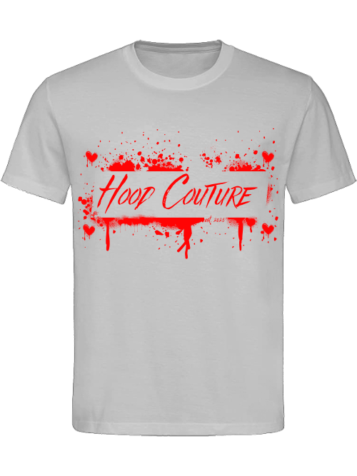 Classic Unisex T-Shirt "Hood Couture Bloody Love"