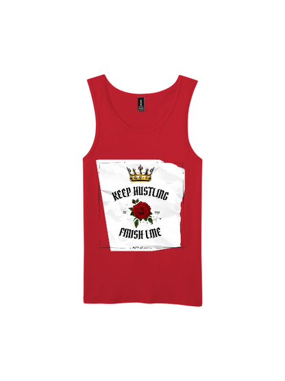 Premium Softstyle Tank Top Men "Keep Hustling"