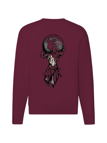 Premium Unisex Sweater "Carry Your World""
