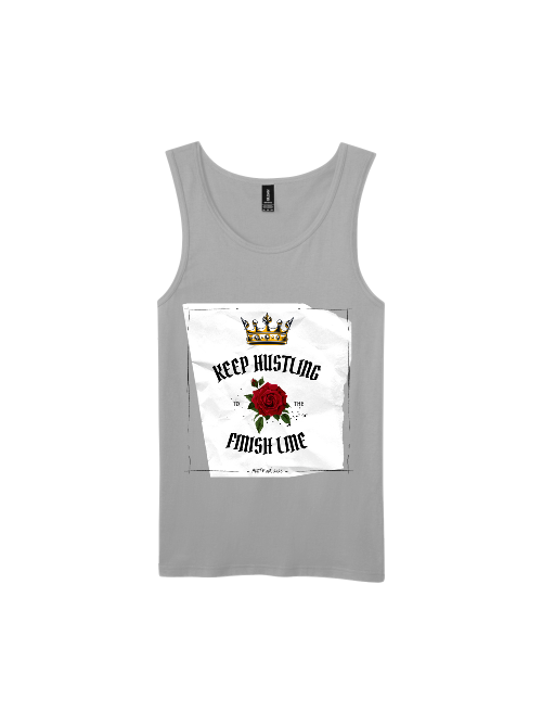 Premium Softstyle Tank Top Men "Keep Hustling"